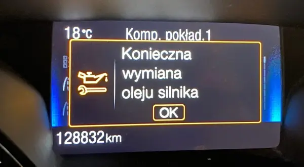 Ile można jechać z zapaloną kontrolką wymiany oleju? Uważaj na to!
