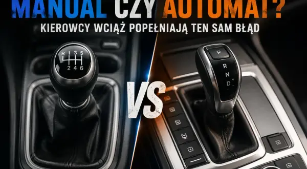 Manual czy automat? Porównanie lewarków zmiany biegów. Kierowcy wciąż popełniają ten sam błąd.