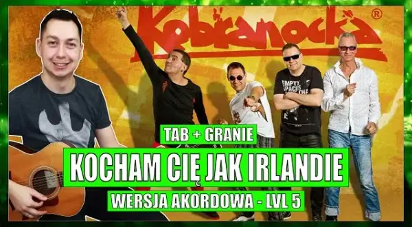 Jak zagrać kocham cię jak Irlandię - akordy na gitarę i ukulele