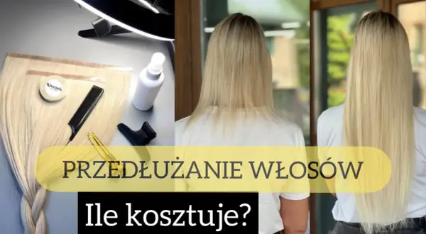 Przedłużanie włosów: zobacz metamorfozę i dowiedz się, ile kosztuje przedłużanie włosów. Efekt długich, gęstych włosów.