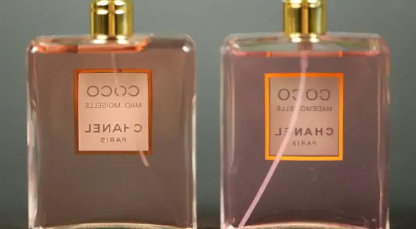 Dwa flakony perfum Chanel Coco Mademoiselle. Czy perfumy na lotnisku są oryginalne?