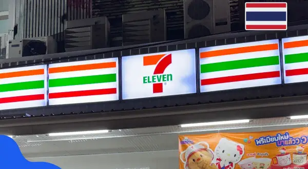 Siedem-Eleven w Tajlandii. Sprawdź ceny i promocje na słodkie gadżety z Hello Kitty.