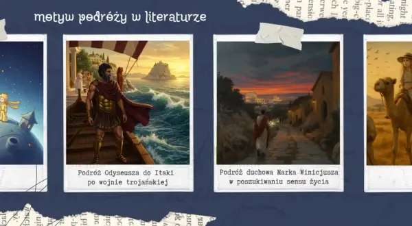Motyw podróży w literaturze: Mały Książę, Odyseusz, Marek Winicjusz i dzieci na wielbłądach – każda podróż to inna historia.
