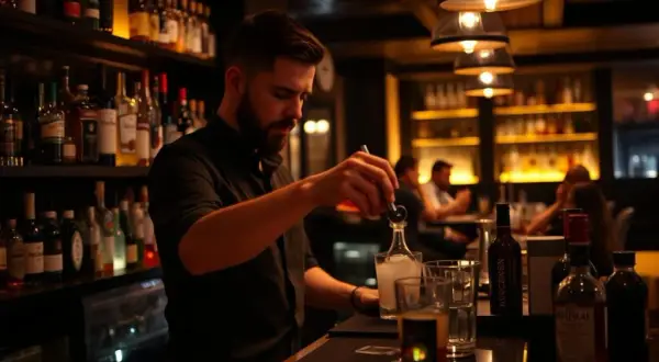 Ile zarabia barman w Anglii? Zaskakujące różnice w wynagrodzeniu