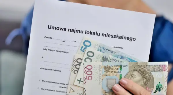 Umowa najmu lokalu mieszkalnego z polskimi banknotami. To może być początek udanego najmu krótkoterminowego.