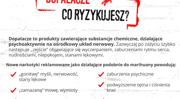 Dopalacze: definicja, skutki, prawo. Jak rozpoznać i gdzie szukać pomocy?