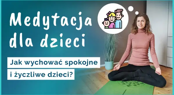 Medytacja dla dzieci: jak wychować spokojne i życzliwe pociechy? Kobieta w pozycji lotosu na macie.