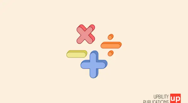 Símbolos matemáticos coloridos: suma, resta, multiplicación y división. ¡Perfecto para aprender sumas fáciles!