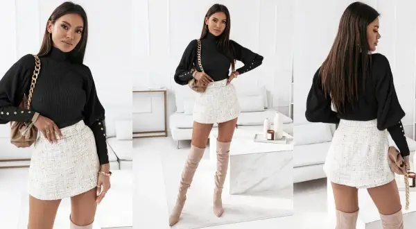 Jak nosić sweter do spódnicy, aby wyglądać stylowo i kobieco