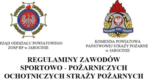 Regulaminy zawodów sportowo-pożarniczych OSP Jarocin.