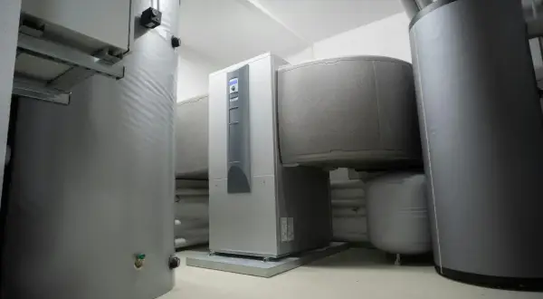 System grzewczy z zasobnikami i pompą ciepła. Gdzie zamontować separator zanieczyszczeń? Prawdopodobnie na powrocie do kotła lub pompy.