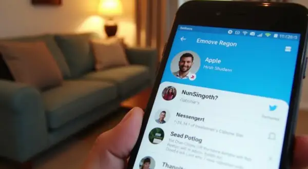 Telefon z listą kontaktów. Zastanawiasz się, jak usunąć kogoś z Messengera? Tutaj znajdziesz odpowiedzi.