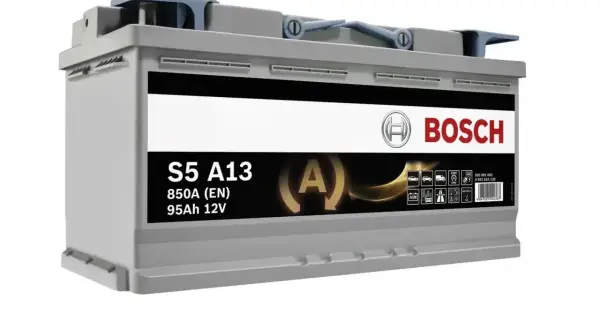 Akumulator Bosch S5 A13 95Ah 12V, idealny jako akumulator do przyczepy kempingowej, zapewni zasilanie na długie wyjazdy.
