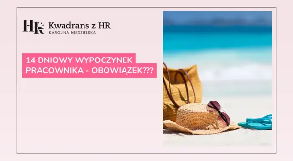 Wczasy pod gruszą: 14 dni kalendarzowych czy 10 dni roboczych? Słomkowy kapelusz, okulary i torba plażowa na tle turkusowego morza.