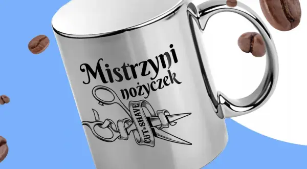 Kubek fryzjera: Jaki motyw doceni mistrz nożyczek?