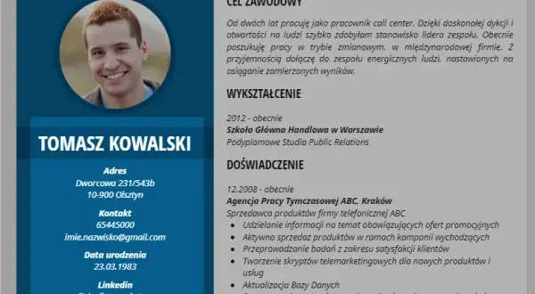 Jak napisać CV po szkole średniej, aby wyróżnić się w rekrutacji