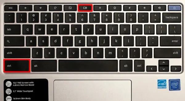 Chcesz wiedzieć, jak zrobić screena na laptopie? Naciśnij klawisze Ctrl i przycisk z ikoną ekranu.