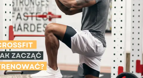 Mężczyzna ćwiczy crossfit. Dowiedz się, gdzie trenować crossfit w Łodzi i jak zacząć trening.