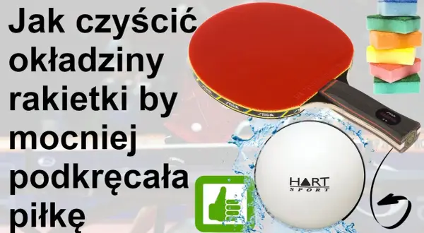 Czym czyścić rakietkę do tenisa stołowego, by jej nie uszkodzić?