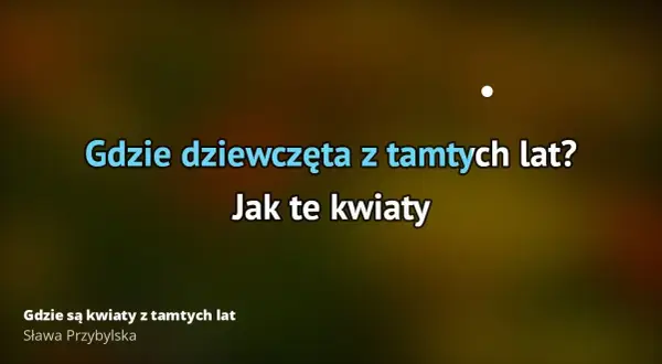 Gdzie są kwiaty - historia, znaczenie i emocje tej piosenki