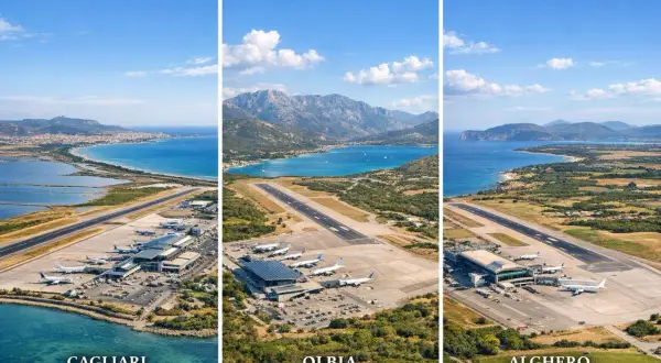 Bezpośrednie loty z Polski na Sardynię: lotniska w Cagliari, Olbii i Alghero.