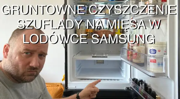 Idealna czarna lodówka Samsung: Jak czyścić bez smug i rys?