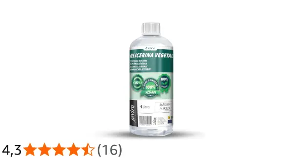 Flaccone di glicerina vegetale Jovira, 1 litro. Utile per idratare e ammorbidire la pelle, scopri a cosa serve il glicerolo!