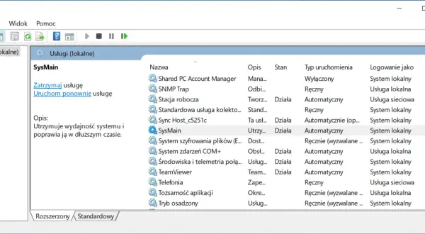 Zarządzanie usługami Windows, w tym SysMain, może pomóc w optymalizacji i przyspieszyć komputer Windows 10.