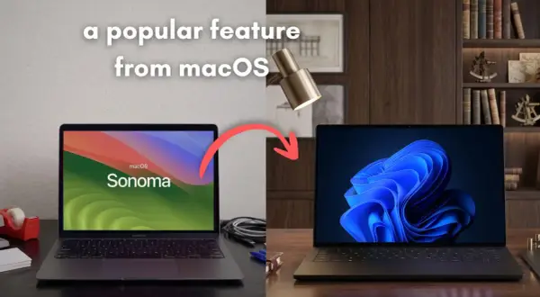 Porównanie macOS Sonoma i Windows 11. Dowiedz się, jak utworzyć skrót na pulpicie, aby ułatwić sobie pracę.