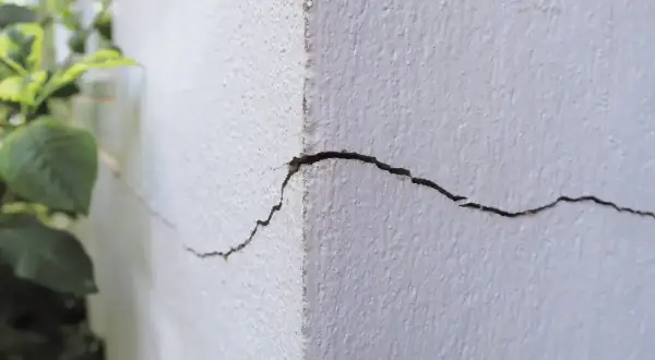 Pęknięcia na ścianie z gazobetonu po pierwszym sezonie grzewczym. Zastanawiasz się, dlaczego ściany z gazobetonu pękają?
