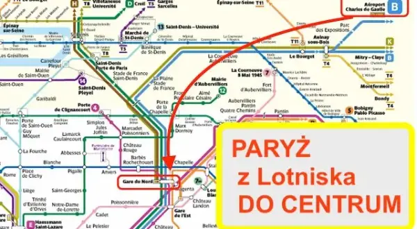 Jak dojechać z lotniska Paryż Beauvais do centrum bez zbędnych kosztów