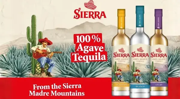 Szukasz najlepsza tequila cena? Sierra 100% Agave Tequila z gór Sierra Madre, idealna na każdą okazję.