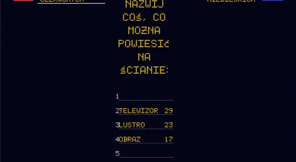 Familiada w domu: jak rzucić najlepsze odpowiedzi?