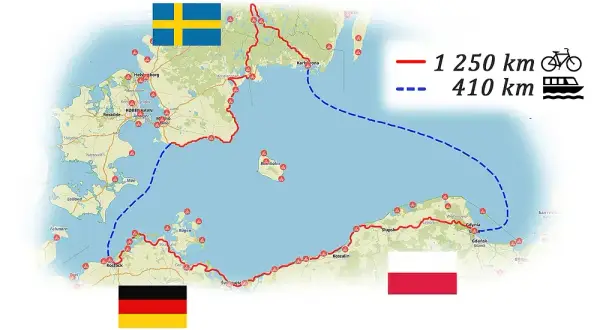Ile km przez bałtyk do szwecji - poznaj najkrótsze trasy i odległości