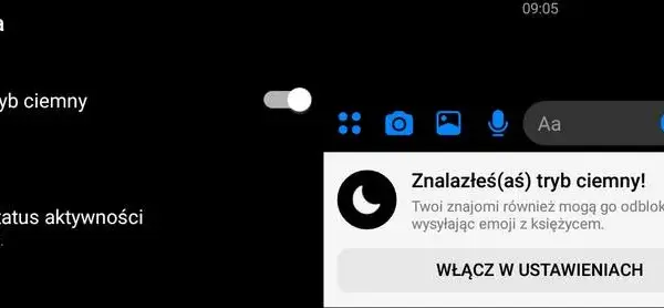 Jak łatwo włączyć czarnego Messengera i cieszyć się trybem ciemnym