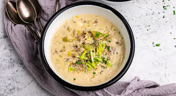 Hack-Lauch-Suppe Rezept: Einfach, schnell & unglaublich lecker