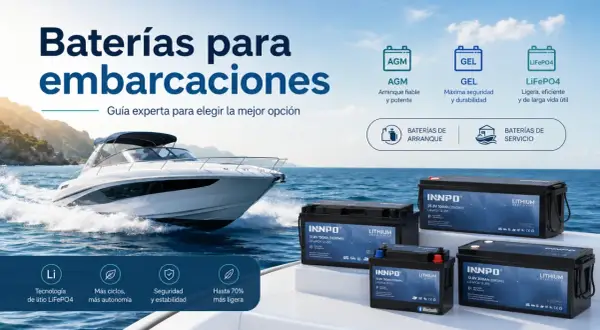 Batterie LiFePO4 per imbarcazioni: leggere, sicure e durature. Guida alla scelta per la tua barca.