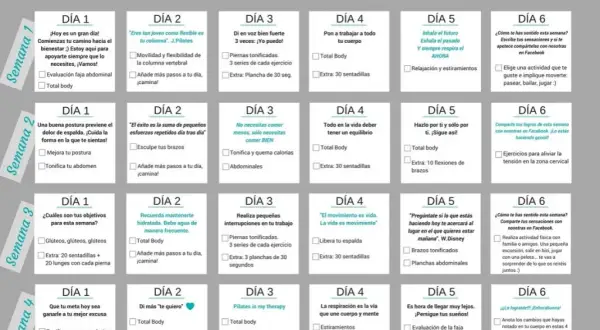 Plan de entrenamiento semanal: Diseña tu rutina y progresa sin estancarte