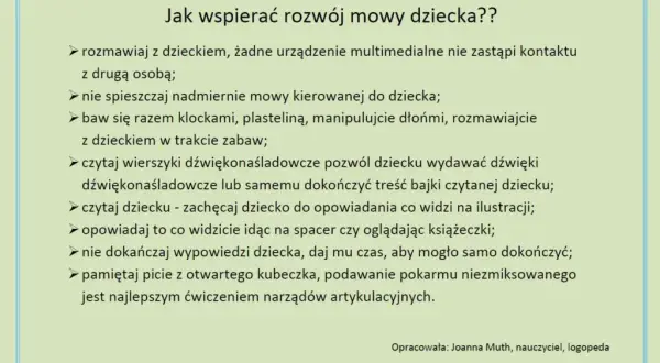 Logopedia w przedszkolu: Kiedy i jak wspierać mowę dziecka?