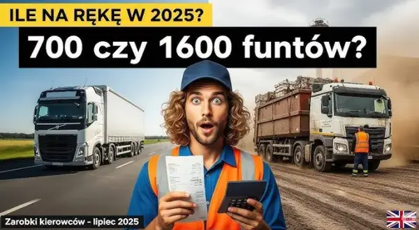 Ile zarabia kierowca w UK? Sprawdź, co wpływa na pensję!