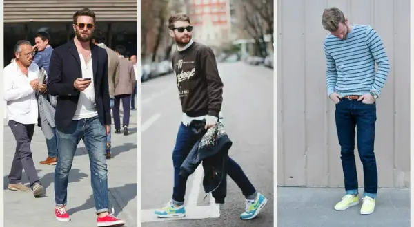 Męskie stylizacje New Balance: Jak nosić je modnie i z klasą?
