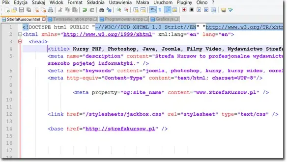 Jak wejść w HTML strony - proste metody na dostęp do kodu źródłowego