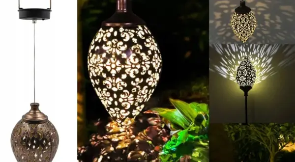 Latarnia solarna retro – piękne oświetlenie, które odmieni Twój ogród