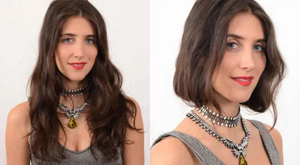 Prima e dopo: capelli lunghi e mossi vs. taglio corto e sbarazzino. Scopri come dare volume ai capelli corti per un look audace.