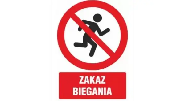 Jak narysować zakaz biegania po szkolnych korytarzach - proste porady