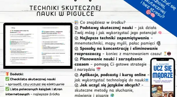 Ucz się mądrzej, nie ciężej: Odkryj sekrety efektywnej nauki