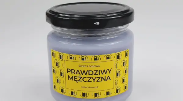 Świeczka o zapachu benzyny - idealny prezent dla miłośników motoryzacji