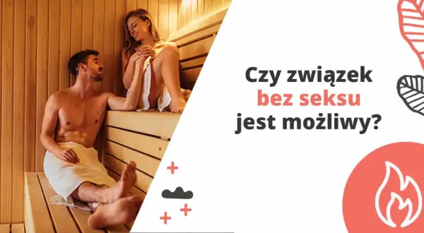 Para w saunie, dyskutująca o tym, czy biały związek jest możliwy.
