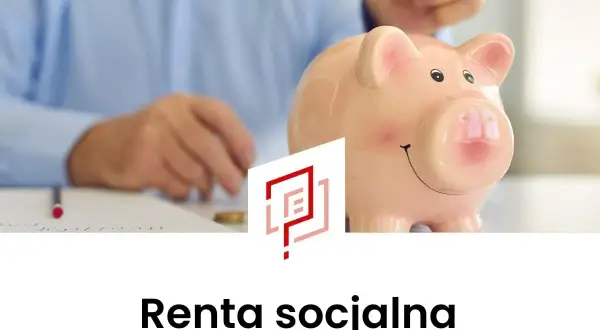 Renta socjalna z MOPS: dowiedz się, ile wynosi i jak ją uzyskać. Różowa świnka-skarbonka symbolizuje oszczędzanie.