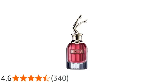 Perfumy "So Scandal!" w różowym flakonie z figurką nóg w powietrzu. Zapach, który wywołuje skandal.